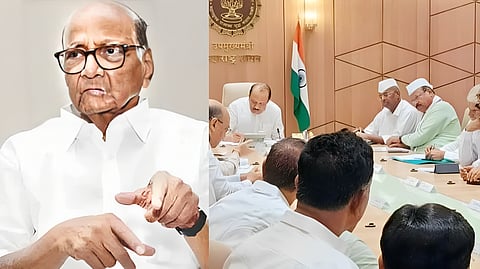 Sharad Pawar and Ajit Pawar