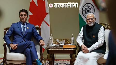 Justin Trudeau, Narendra Modi