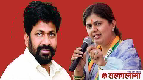 Bacchu Kadu and Pankaja Munde