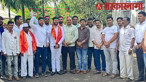 NCP office bearers at Trimbakeshwar