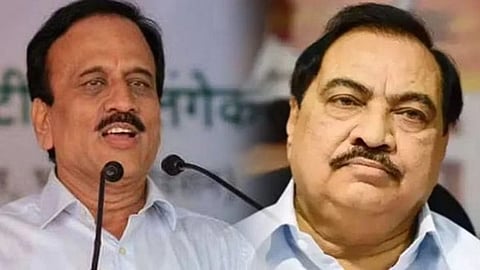 Eknath Khadse and Girish Mahajan