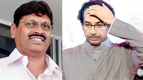 Uddhav Thackeray and Babanrao Gholap