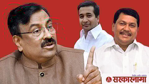 Sudhir Mungantiwar, Nitesh Rane and Vijay Wadettiwar