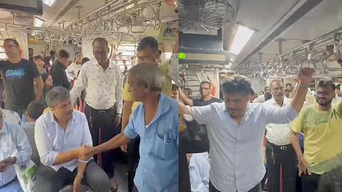 Rohit Pawar Mumbai Local