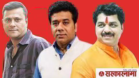 Sandeep Deshpande, Avinash Jadhav and Raju Umbarkar
