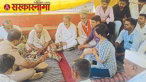 Villagers on Hunger strike at Pangri