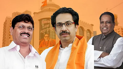 Babanrao Gholap, Bhausaheb Wakchaure, Uddhav Thackeray