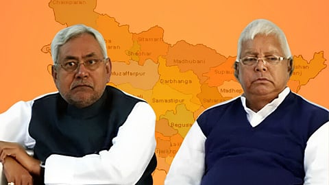 Nitish Kumar And Lalu Prasad Yadav