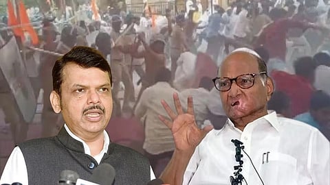 Devendra Fadnavis-Sharad pawar