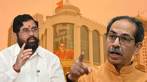 Eknath Shinde and Uddhav Thackeray