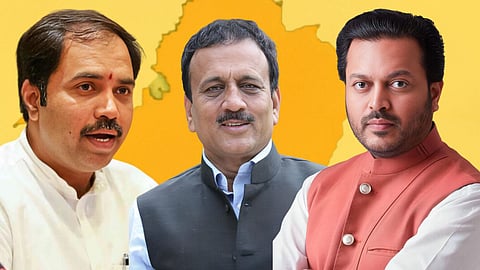 Sambhaji Patil Nilangekar, Girish Mahajan, Amit Deshmukh