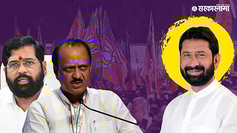 CM Eknath Shinde, Dy CM Ajit Pawar & Vijay Choudhary