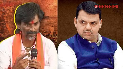 Manoj Jarange and Devendra Fadnavis