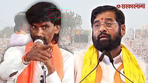 Manoj Jarange - Eknath Shinde