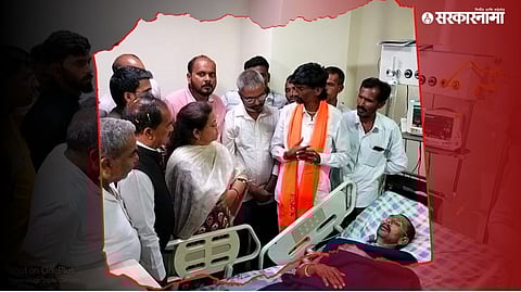 Manoj Jarange Patil in Hospital