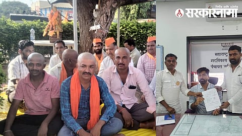 Maratha Agitation : मराठा आरक्षणासाठी धनगर समाजाच्या सरपंचाने दिला राजीनामा; OBC बांधवांनीही केले मुंडन!