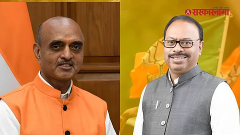 Chandrashekhar Bawankule and Bhagwat Karad