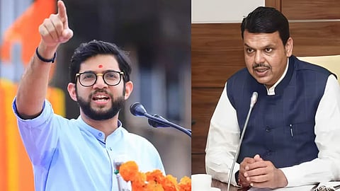 Aditya Thackeray and Devendra Fadnavis