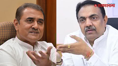Praful Patel and Jayant Patil