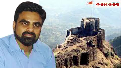 Satara collector Jitendra Dudi, Pratapgad Fort