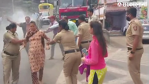 Police Arrest couple Near Shambhuraj Desais House