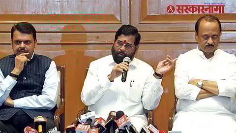 Devendra Fadnavis, Eknath Shinde, Ajit Pawar