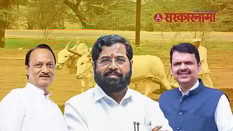 Eknath Shinde, Devendra Fadnavis, Ajit Pawar