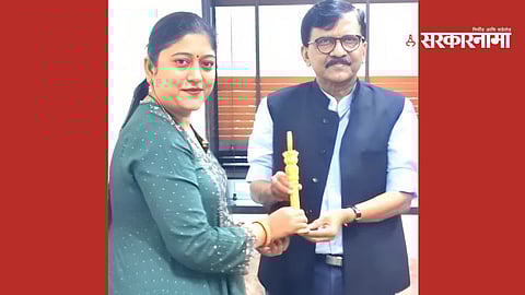 Sanjay Raut and Sulakshana Shilwant-Dhar