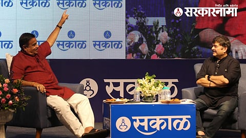 Nitin Gadkari and Prashant Damle