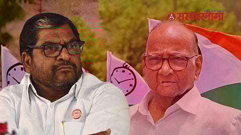 Raju Shetti and Sharad Pawar