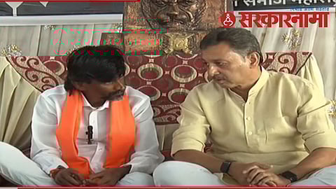 sambhaji raje chhatrapati, manoj jarange patil