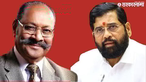 MP Srinivas Patil, CM Eknath Shinde