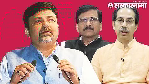 Ashish Deshmukh, Sanjay Raut and Uddhav Thackeray