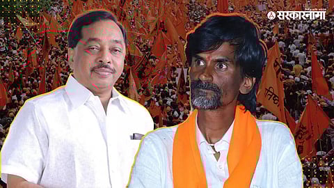 narayan rane, manoj jarange patil