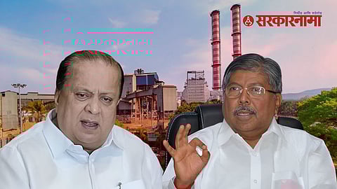Hasan Mushrif and Chandrakant Patil