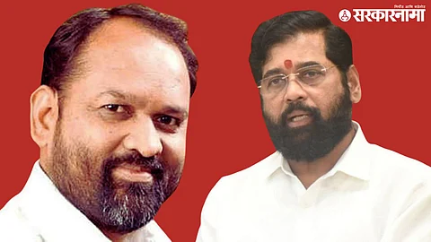 Mahadev Jankar, Eknath shinde