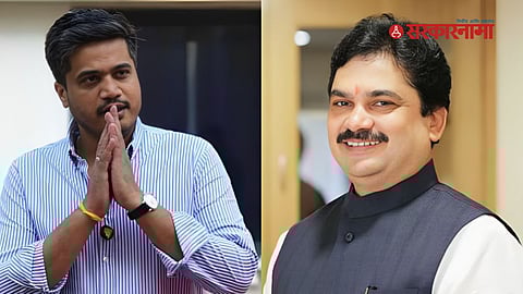 Ram Shinde and Rohit Pawar
