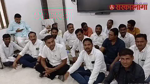 Protest of Congress In Amravati