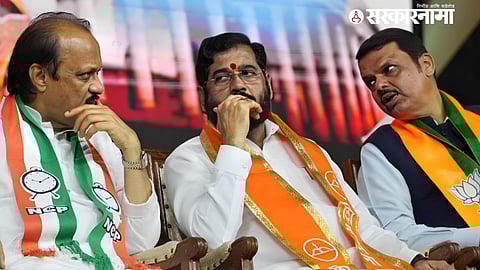 Ajit Pawar, Eknath Shinde, Devendra Fadnavis