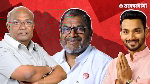 Prakash Awade, Raju shetti, Dhairyashil mane