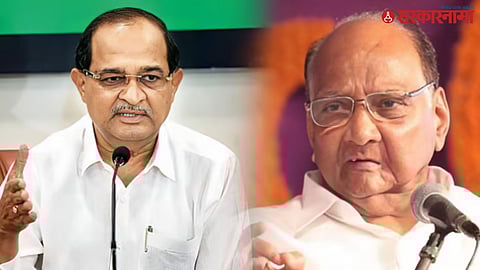 Radhakrishna Vikhe and Sharad Pawar