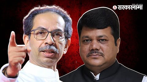 Pravin Darekar, Uddhav thackeray
