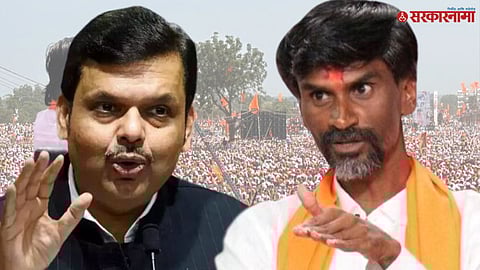 Manoj jarange On Devendra Fadnavis