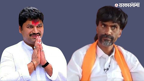 Dhananjay Munde - Manoj Jarange Patil