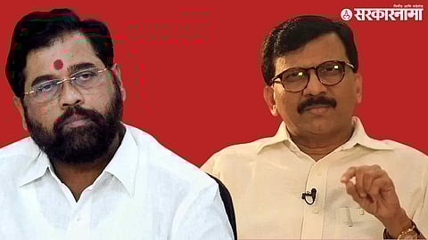 Sanjay Raut, Eknath Shinde