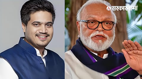 Rohit Pawar and Chhagan Bhujbal