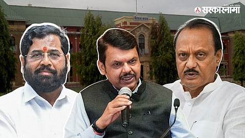 Eaknath Shinde, Devendra Fadnvis, Ajit Pawar