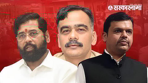 Eknath Shinde, Tushar Doshi, Devendra Fadnavis