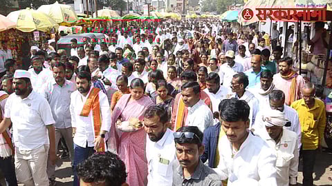 Ravikant Tupkar in Yalgaar Yatra