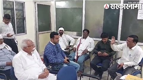 Farmer's Protest in Amravati.